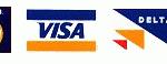 All major Credit Cards Taken - Visa, Mastercard, Delta