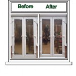 Patio Door Misted Repair office & Commercial Window & Door Doctor (West Midlands) Spares, repairs and replacements to double glazing, locks and hindges - Halesowen, Blackheath, Kingswinford, Stourbridge, Lye, Hagley, Oldswinsford, Brierley Hill, Dudley.